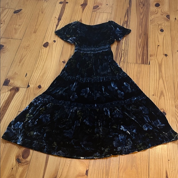black leopard maxi dress Katherine Black and silver leopard print maxi dress XSmall